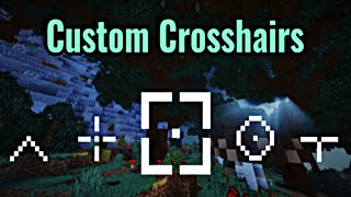 Custom Crosshairs Texture For Minecraft Bedrock , PE