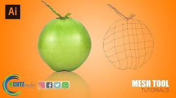 How to use Gradient Mesh tool  | Adobe illustrator | Malayalam