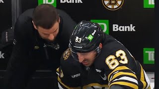 Brad Marchand Injured After Hit From Sam Bennett by Jens95 84,655 views 1 day ago 1 minute, 15 seconds