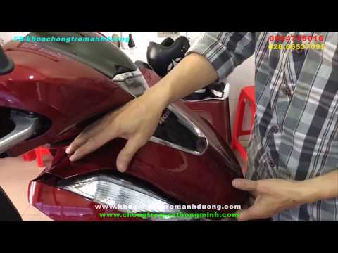 Video Hướng Dẫn Lắp Chống Cướp Xe SH 2020, Cách Tháo Dàn Áo... - youtube