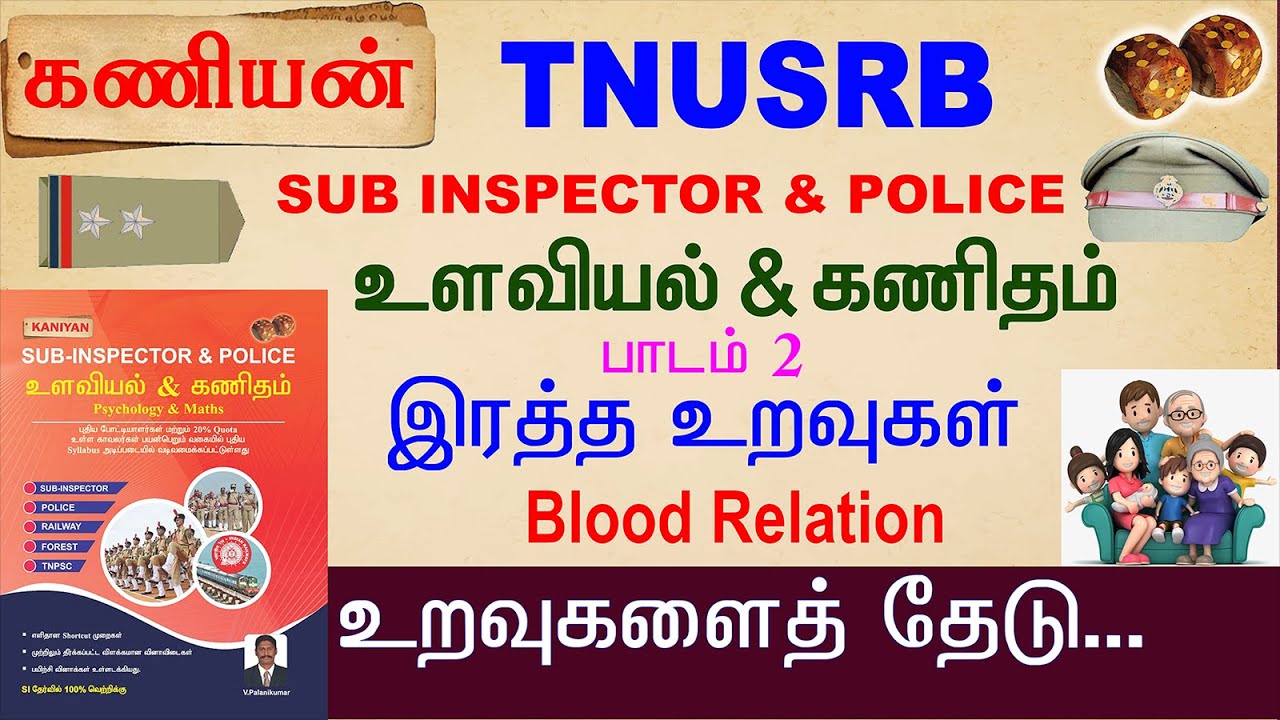 KANIYAN | TNUSRB | SI | #POLICE | BLOOD RELATION PROBLEMS