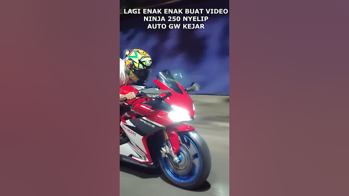 Lagi Enak Enak Ngonten, Ninja 250 Ngerusuh, Auto Kejar #shorts