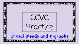Ccvc Practice - 4 Minute Phonics