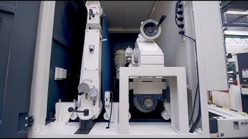 Timesavers 22 series HW, the fast solution for heavy slag removal and deburring in one pass