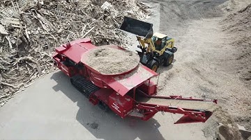 Drone Over NEW 2023 Morbark 1300B Tub Grinder - Regrind