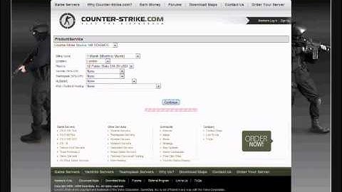 *TUTORIAL* How to buy a CSS server in counter-strike.com