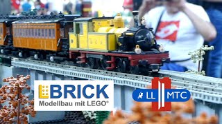 Custom LEGO trains & layouts at BSBT 2022 in Schkeuditz