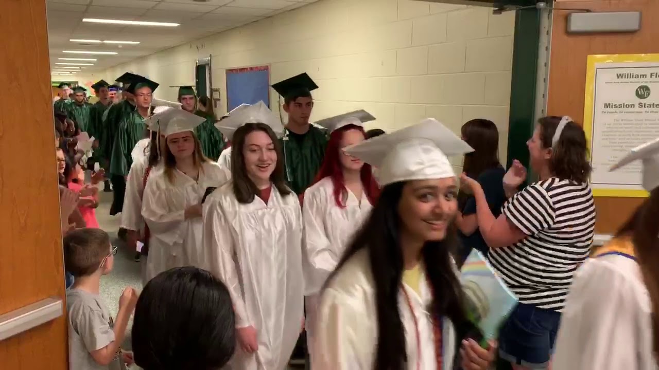 Nathaniel Woodhull Elementary School Senior Walk 2019 YouTube