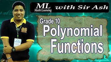 Polynomial Functions Grade 10 lesson in TAGALOG