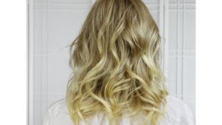 Curl Short To Medium Length Hair With Flat Iron Youtube