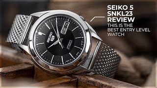 This Is The Best Entry Level Watch! - Are Cheap Watches Worth It? - The  Seiko 5 SNKL23 Review - YouTube