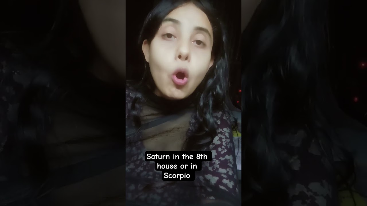 Сатурн в 8-м доме или в Скорпионе