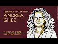 Andrea Ghez: "It amazes me every time I go to the telescope"