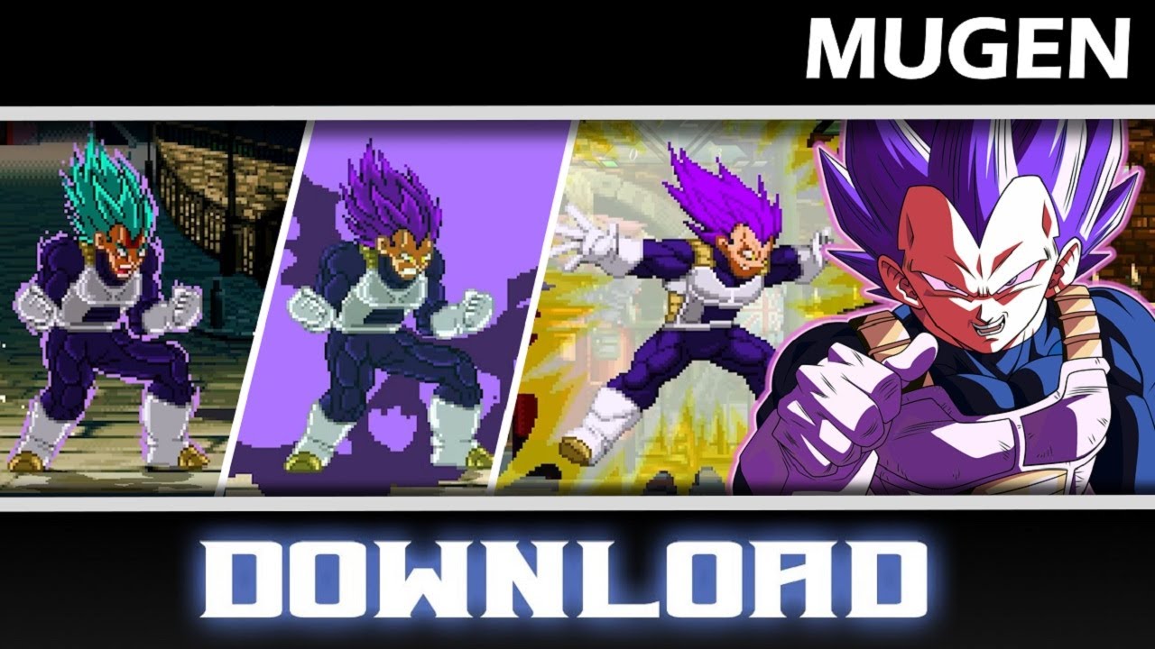 Vegeta Ultra Ego Edit Lpower - MUGEN CHAR