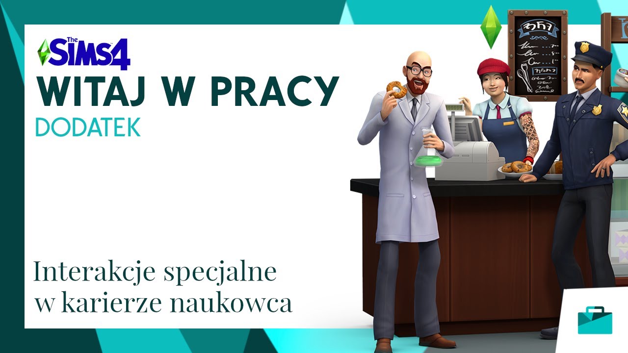 Premiera The Sims 4 Witaj W Pracy The Sims™ 4 Witaj w pracy - interakcje specjalne w karierze naukowca