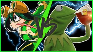 Tsuyu Asui vs Kermit the Frog