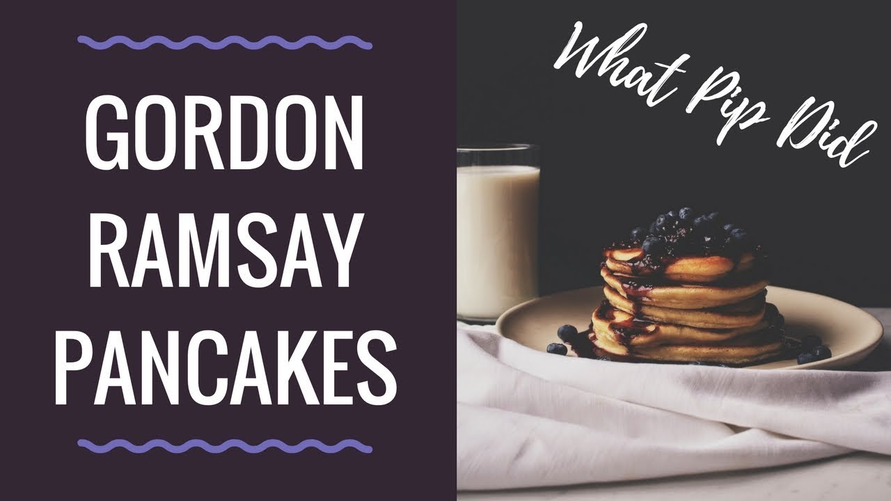 Pancake Day Flipping Demonstration, Gordon Ramsay