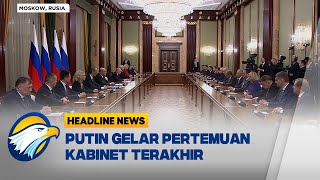 Putin Bicarakan Soal Sanksi Barat Terhadap Rusia Dipertemuan Kabinet Terakhir