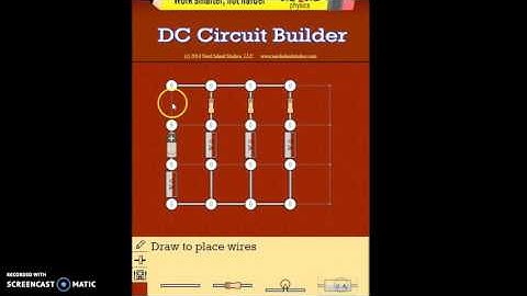 DC Circuit Builder   Parallel Circuits