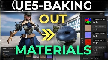 UE5: Bake Materials to Texture Maps (60 Seconds!!)