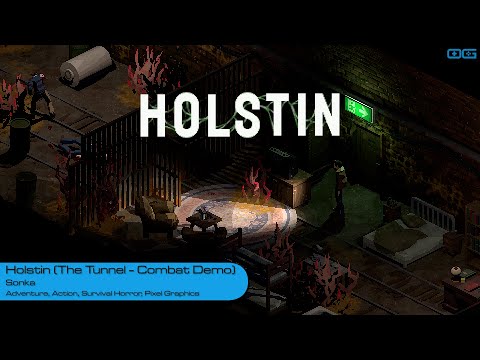 Terror / Puzzles - HOLSTIN / Gameplay sem comentários no PC 