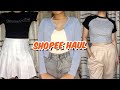 SHOPEE CLOTHING TRY-ON HAUL: affordable and trendy (10.10 BUDOL)