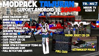 RILIS‼️MODPACK GTA SA LITE MOD TAWURAN V1 SIZE RINGAN HANYA 200 MB AJA