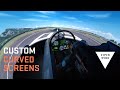 F18 cockpit simulator  curved screen are you really ready to be a fighter pilot