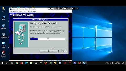 Installing Windows 95 in VirtualBox (Fail)