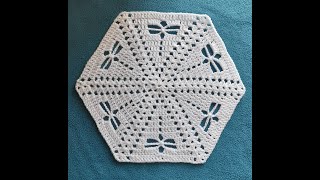 Placemat* Dragonfly* Amélie crochet Placemat* Dragonfly* Amélie crochet