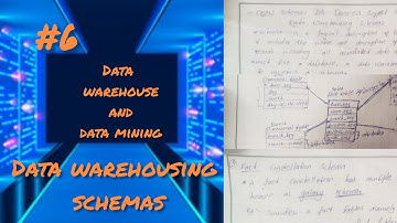 #6  Data warehousing schemas #dwdm |Data warehouse and Data mining|