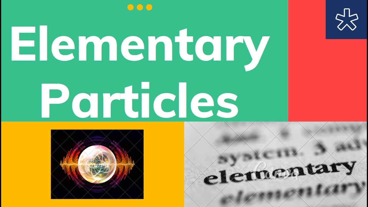 Interactions of the Elementary Particles || In Hindi and English || - YouTube