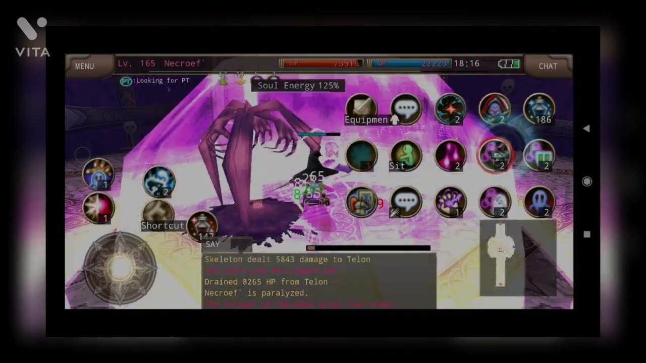 Iruna Online Learn Necromancer 🙄 (Necromancer VS Telon)