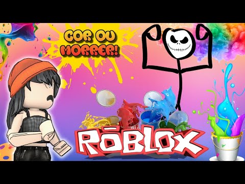 NÃO ESCOLHA A COR ERRADA NO ROBLOX COLOR BLOCK - Brancoala Games