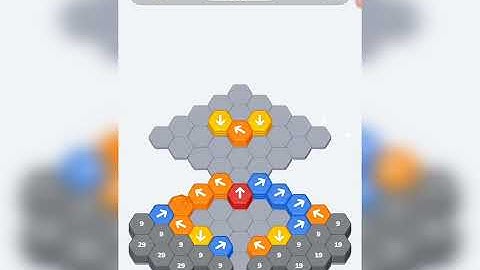 Hexa Shift - Logic Puzzle Level 40 walkthrough | Hexa Shift Level 40 Solution Gamerstein