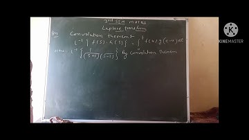#inverse laplace Transform by convolution theorem# B tech 3 SEM maths# RTU