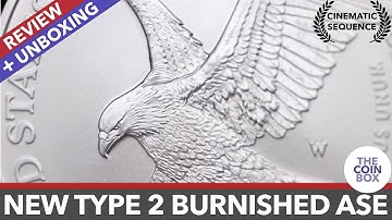 The NEW Type 2 BURNISHED / Uncirculated American Silver Eagle 2021