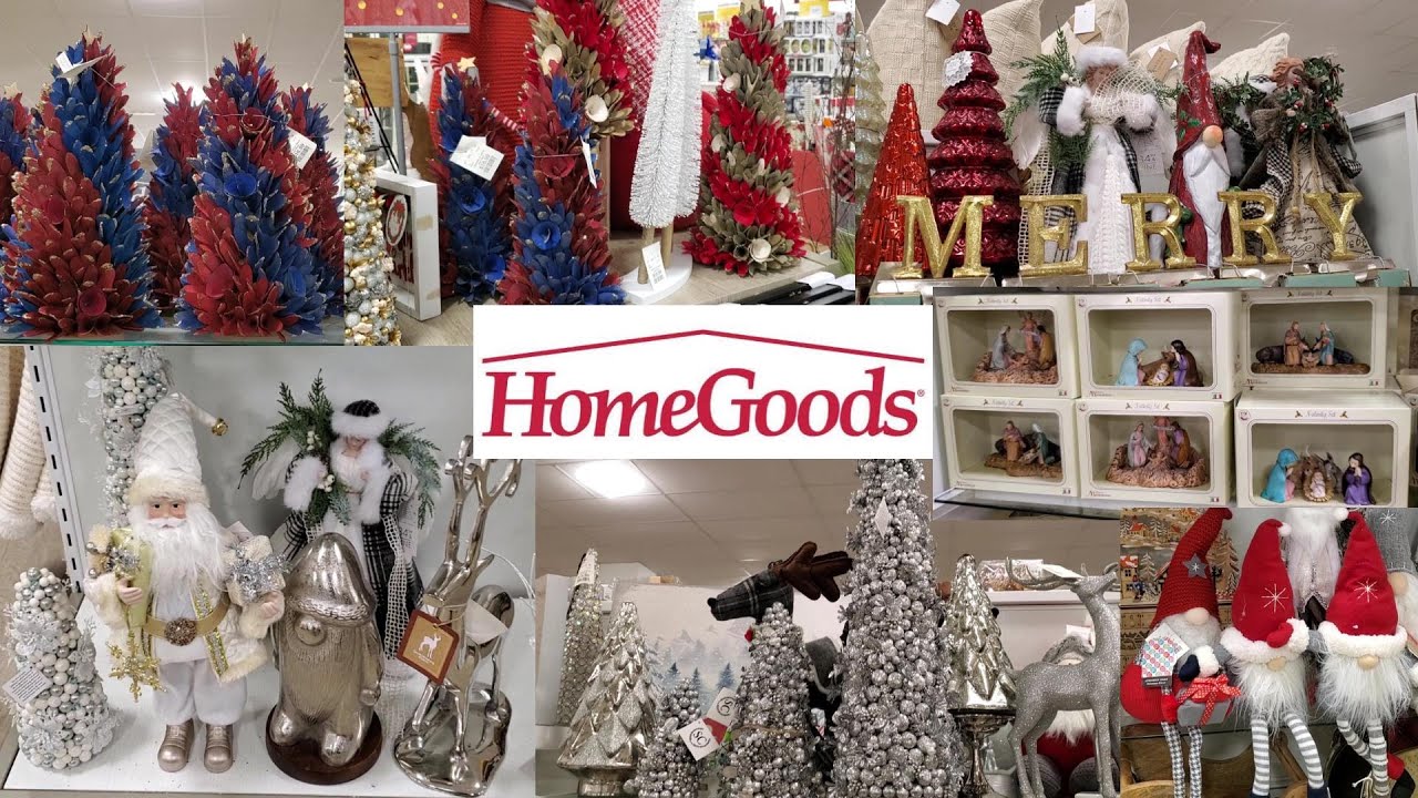 HOMEGOODS Christmas Decor 2021*Homegoods shopping 2021*Homegoods store walkthrough