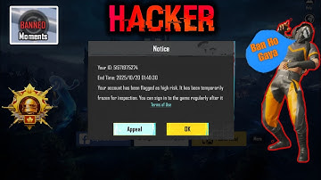 MY PUBG ACCOUNT HAS BEEN BANNED💔🥲