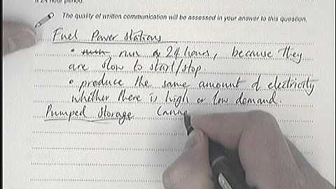 Pumped Storage Power Stations - OCR Gateway B June 2014 P1 P2 P3 Question 7 - GCSE Physics Revision