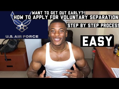 HOW TO EASILY SEPARATE FROM THE MILITARY EARLY THROUGH VOLUNTARY SEPARATION **MUST WATCH**