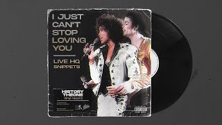 Video thumbnail of "Michael Jackson & Whitney Houston ― I Just Can't Stop Loving You [Live HQ snippets]"