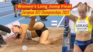 : Women's Long Jump Final, European U23 Championships 2023