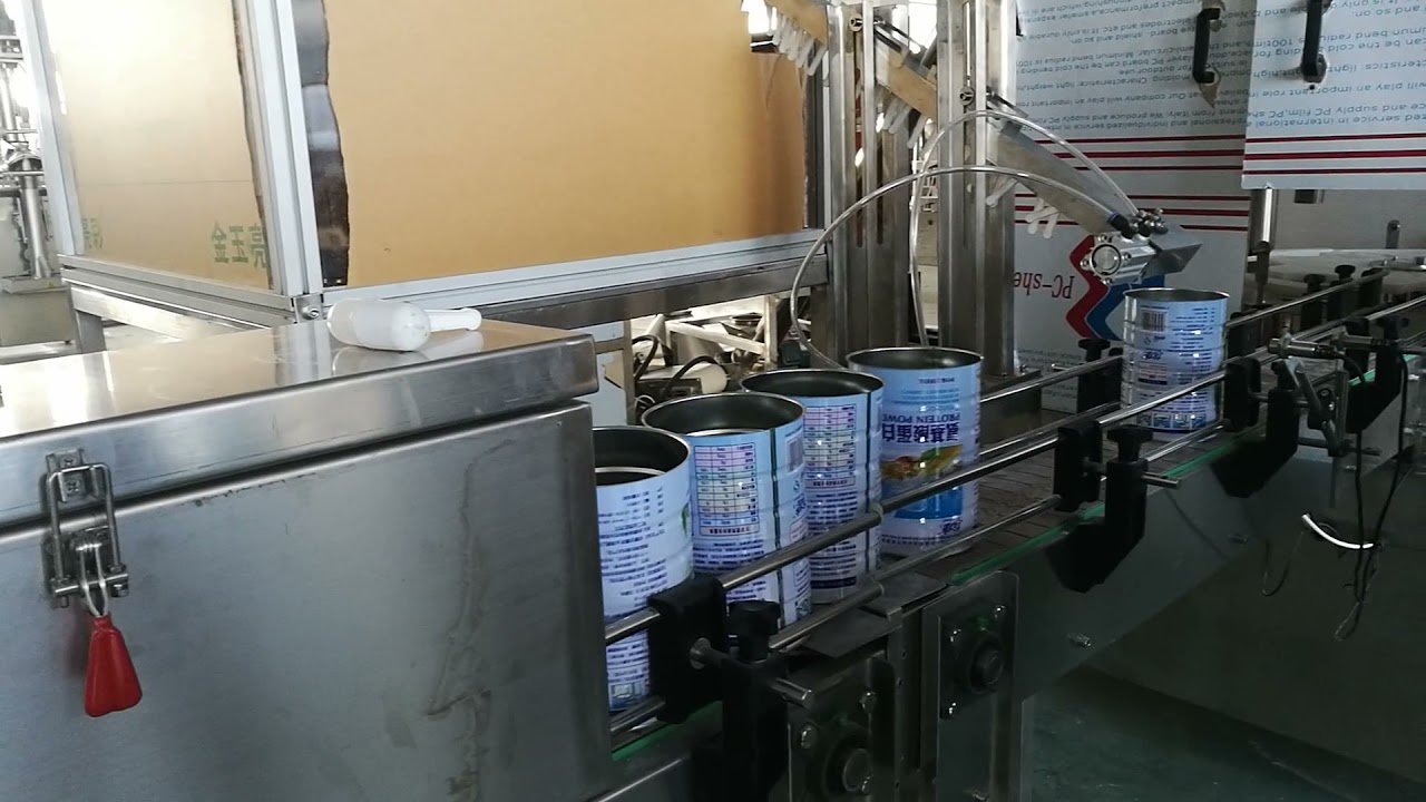 Double head milk powder filling line