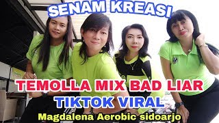 Senam kreasi Bad Liar vs Te Molla /koplo Time/Tiktok viral