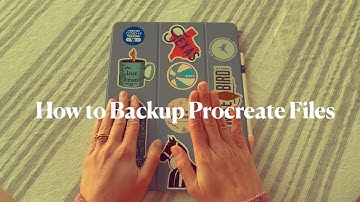 How to: Backup Procreate Files from iPad onto External Hard Drive 💻