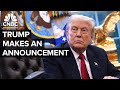 President Trump Announces New Policy at White House 🏛️