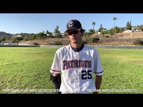 “THE SWEEP“ - The LA JOLLA VIKINGS are swept by the CHRISTIAN PATRIOTS on May 13, 2021, in baseball.