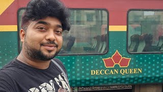 ডেকান কুইন এক্সপ্রেস || প্রকৃতির সৌন্দর্য দিয়ে ট্রেন যাত্রা || 12123 Deccan Queen CSMT To Pune Jn
