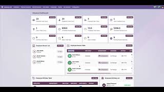 Odoo Advanced HR Dashboard: A Complete Walkthrough